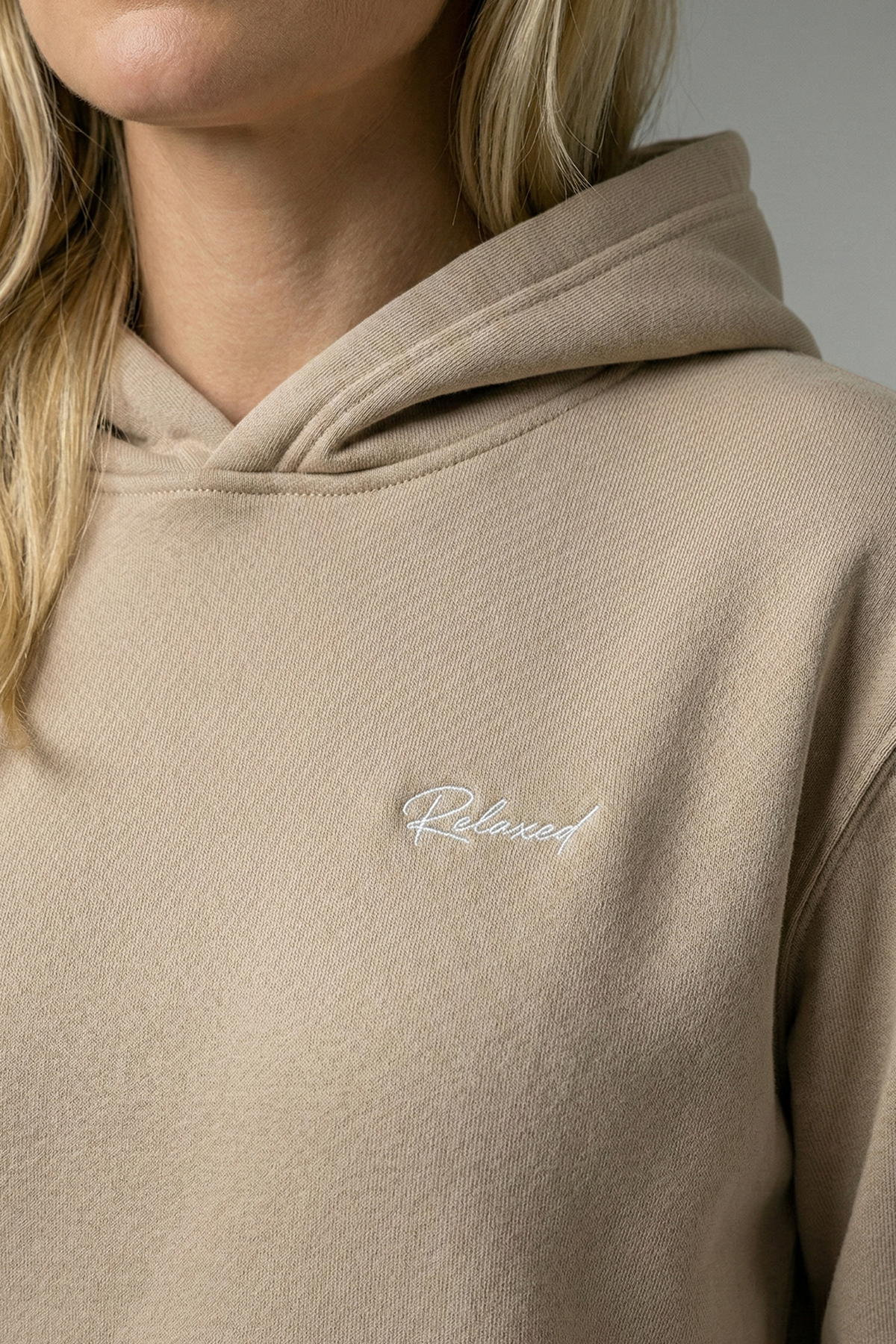 Adult Women's Hoodie - Beige