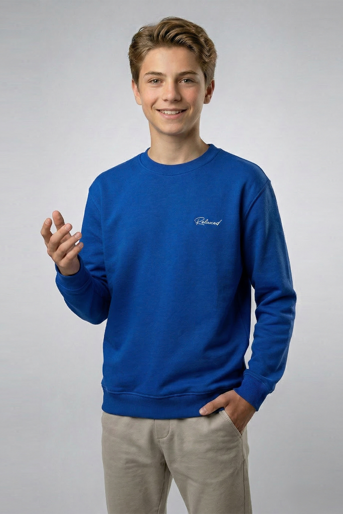 Boys Teen / Kids Sweatshirt - Navy Blue