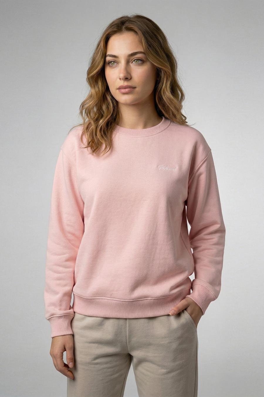 Girls Teen / Kids Sweatshirt - Light Pink