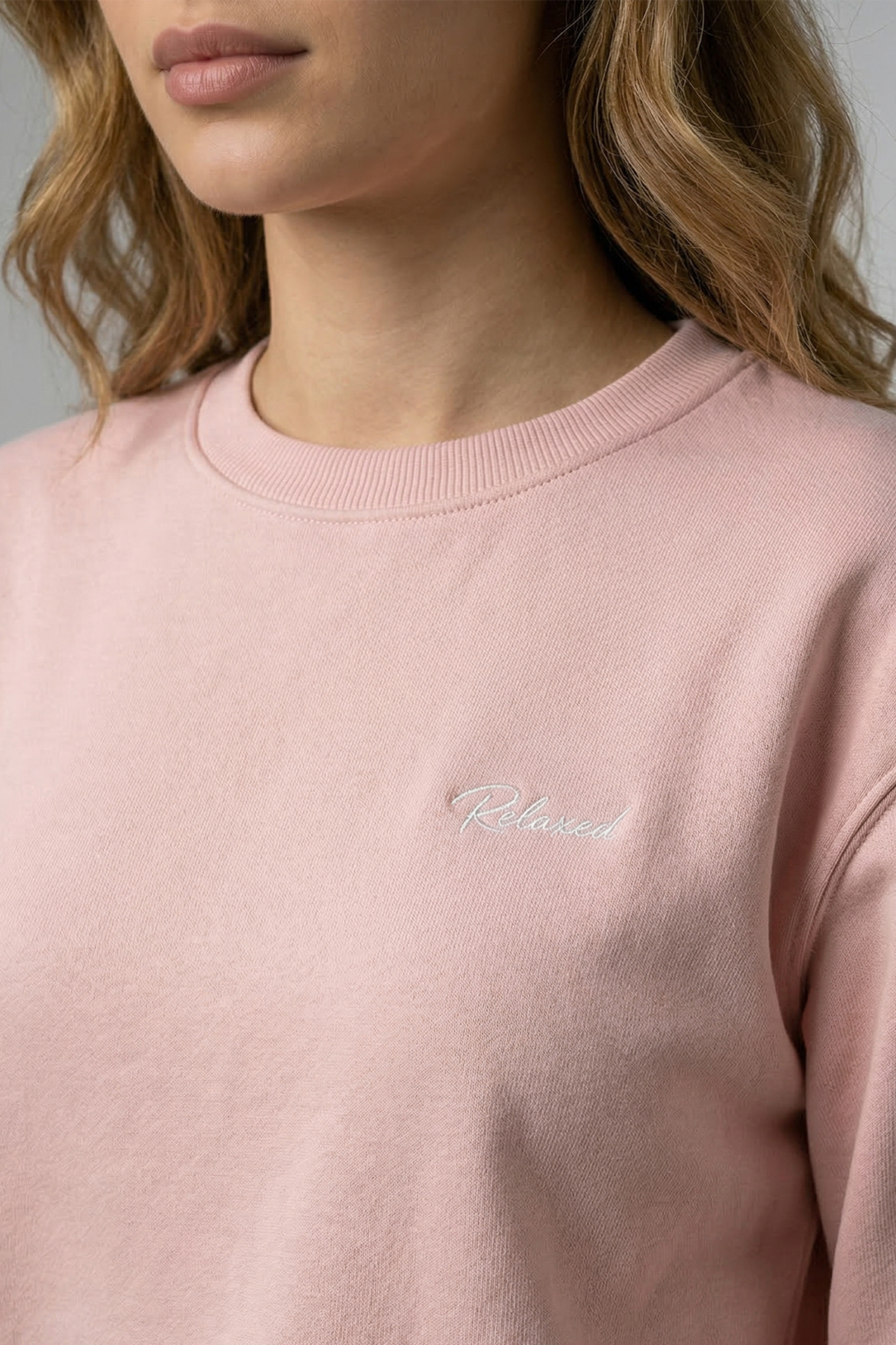 Girls Teen / Kids Sweatshirt - Light Pink