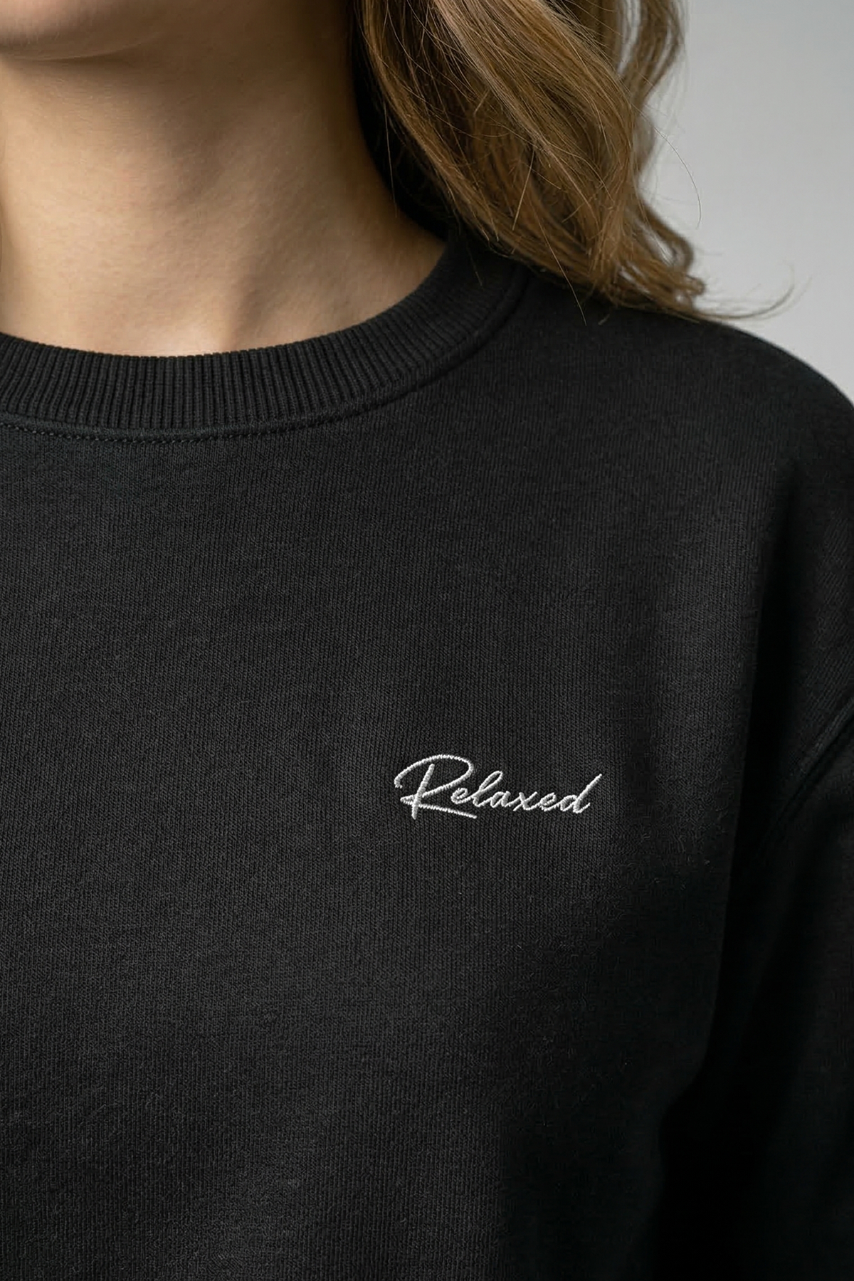 Girls Teen / Kids Sweatshirt - Black