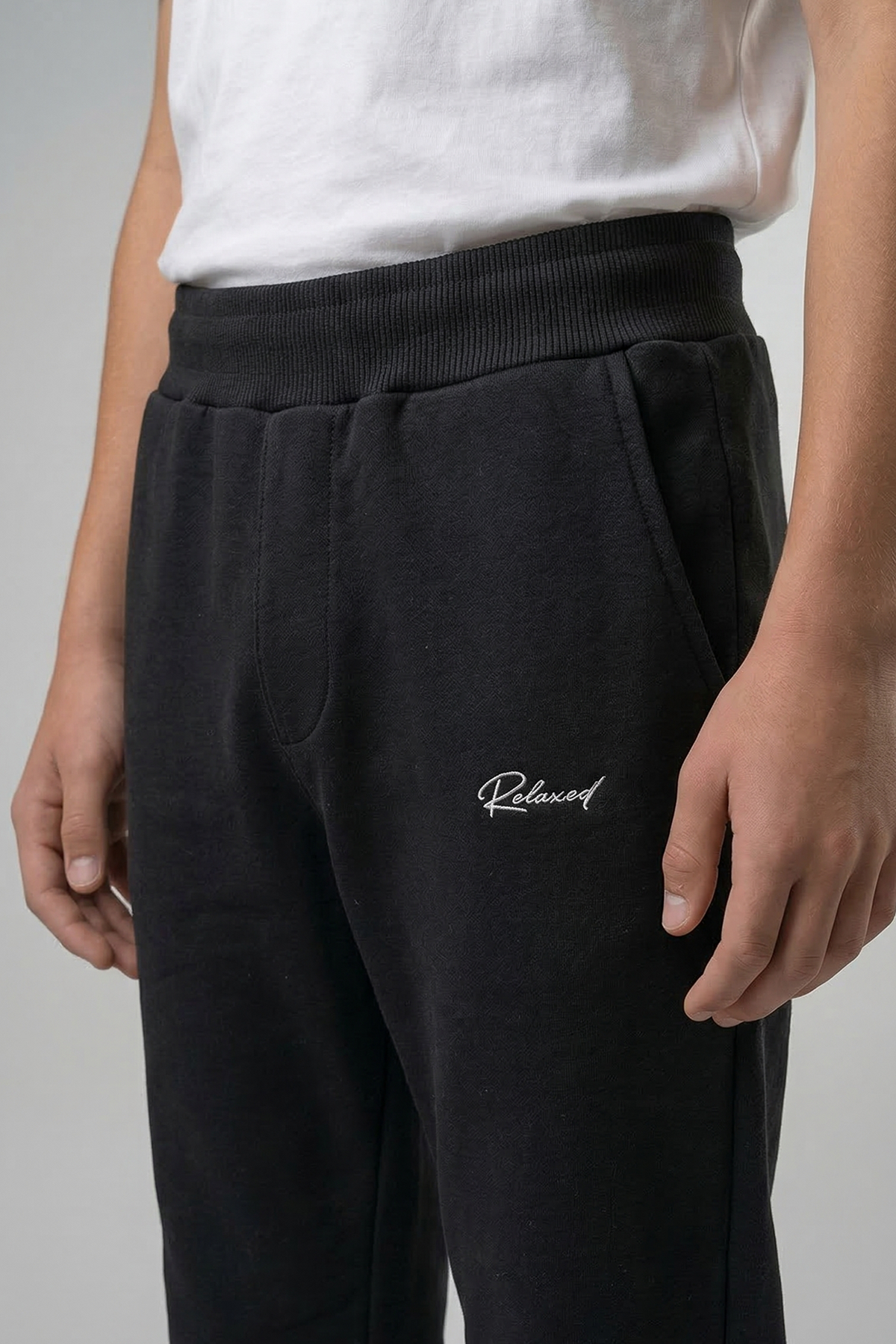 Boys Teen / Kids Sweatpants - Black