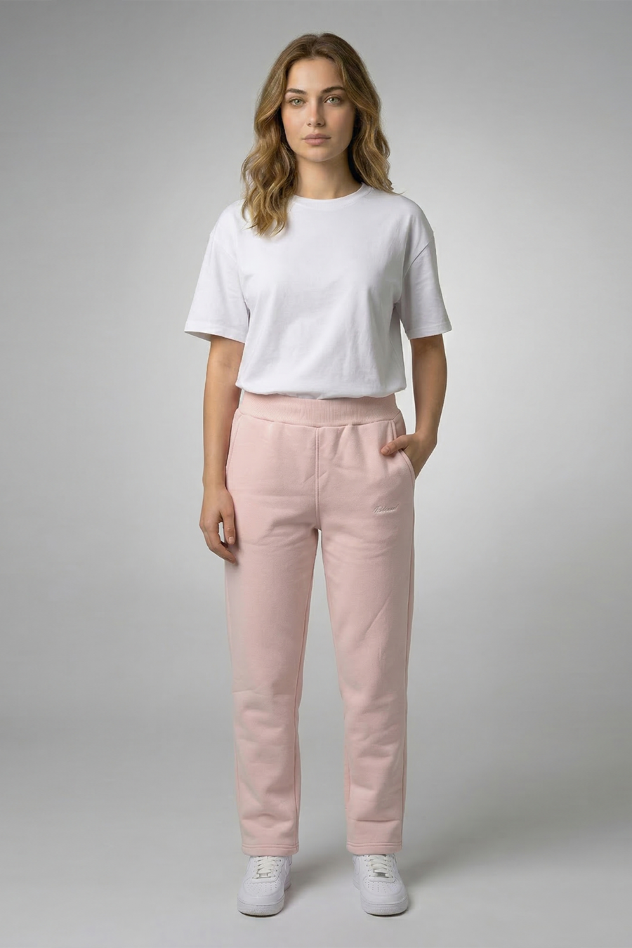 Girls Teen / Kids Sweatpants - Light Pink