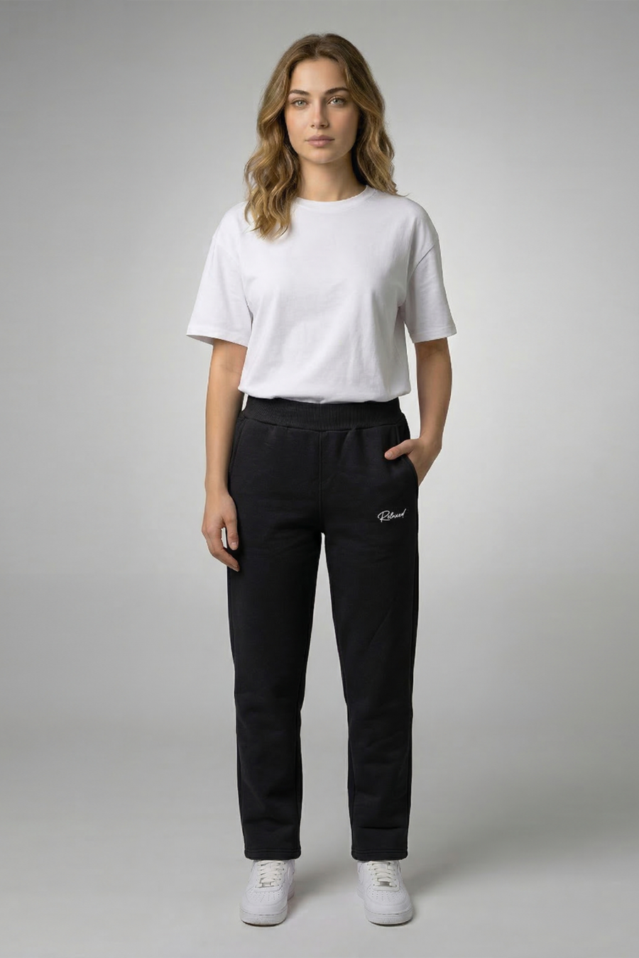 Girls Teen / Kids Sweatpants - Black