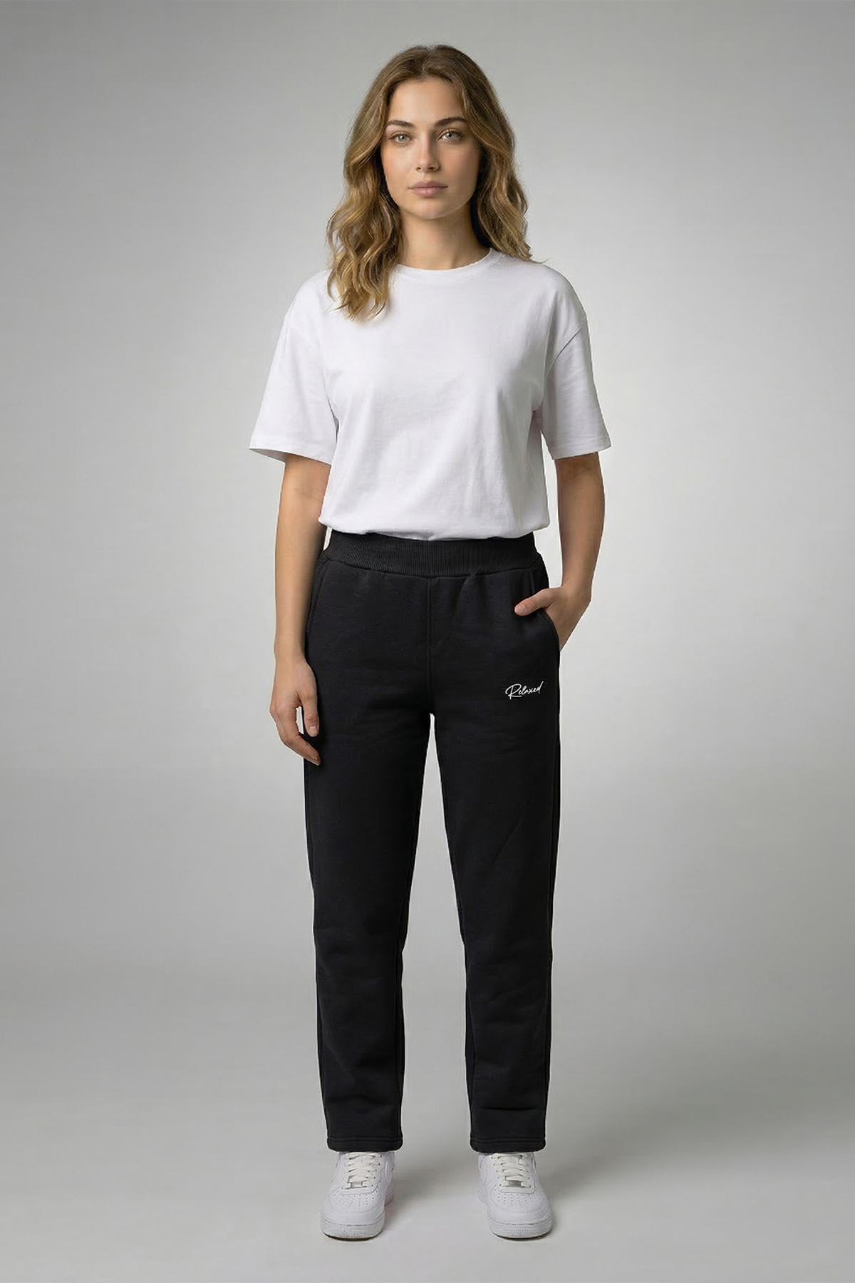 Girls Teen / Kids Sweatpants - Black