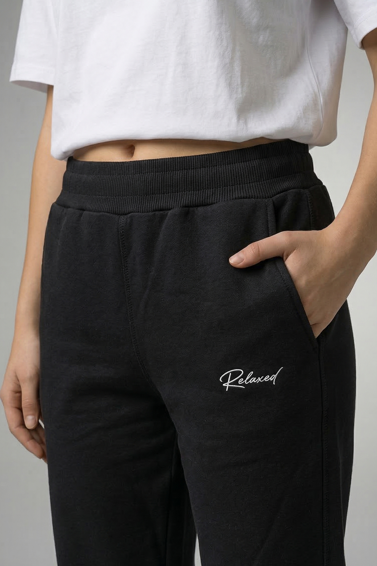 Girls Teen / Kids Sweatpants - Black