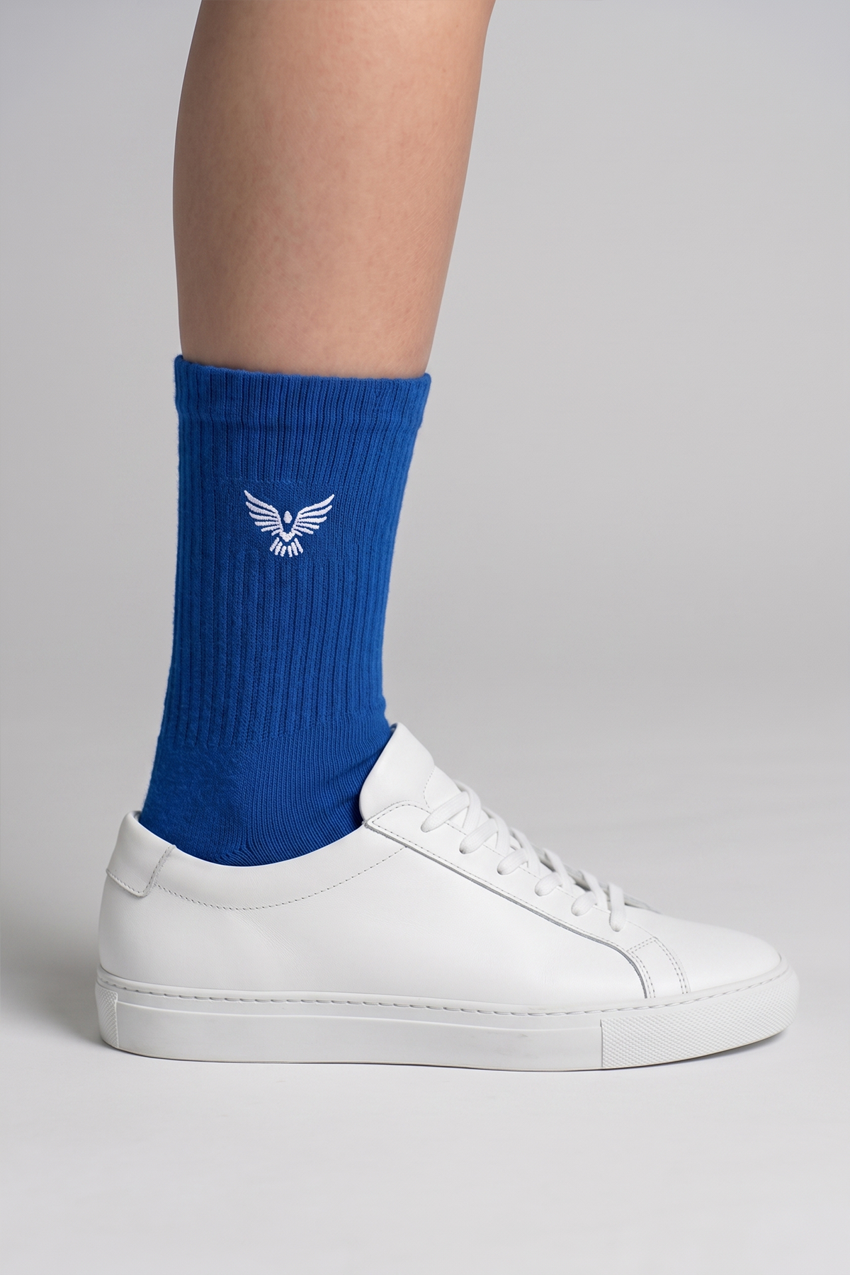 Boys Teen / Kids Cotton Long Sports Socks - Navy Blue | 3-Pack