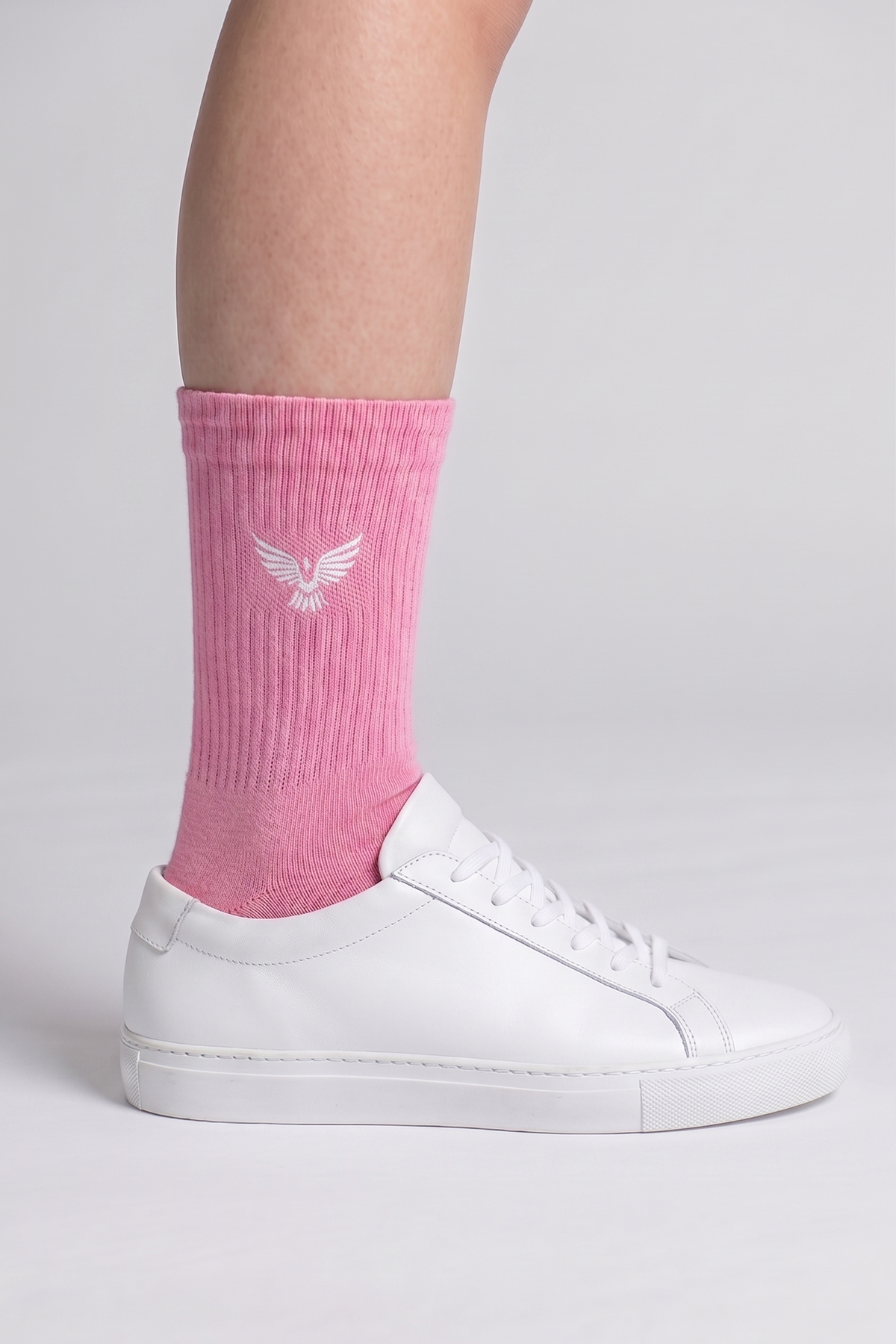 Girls Teen / Kids Cotton Long Sports Socks - Pink | 3-Pack