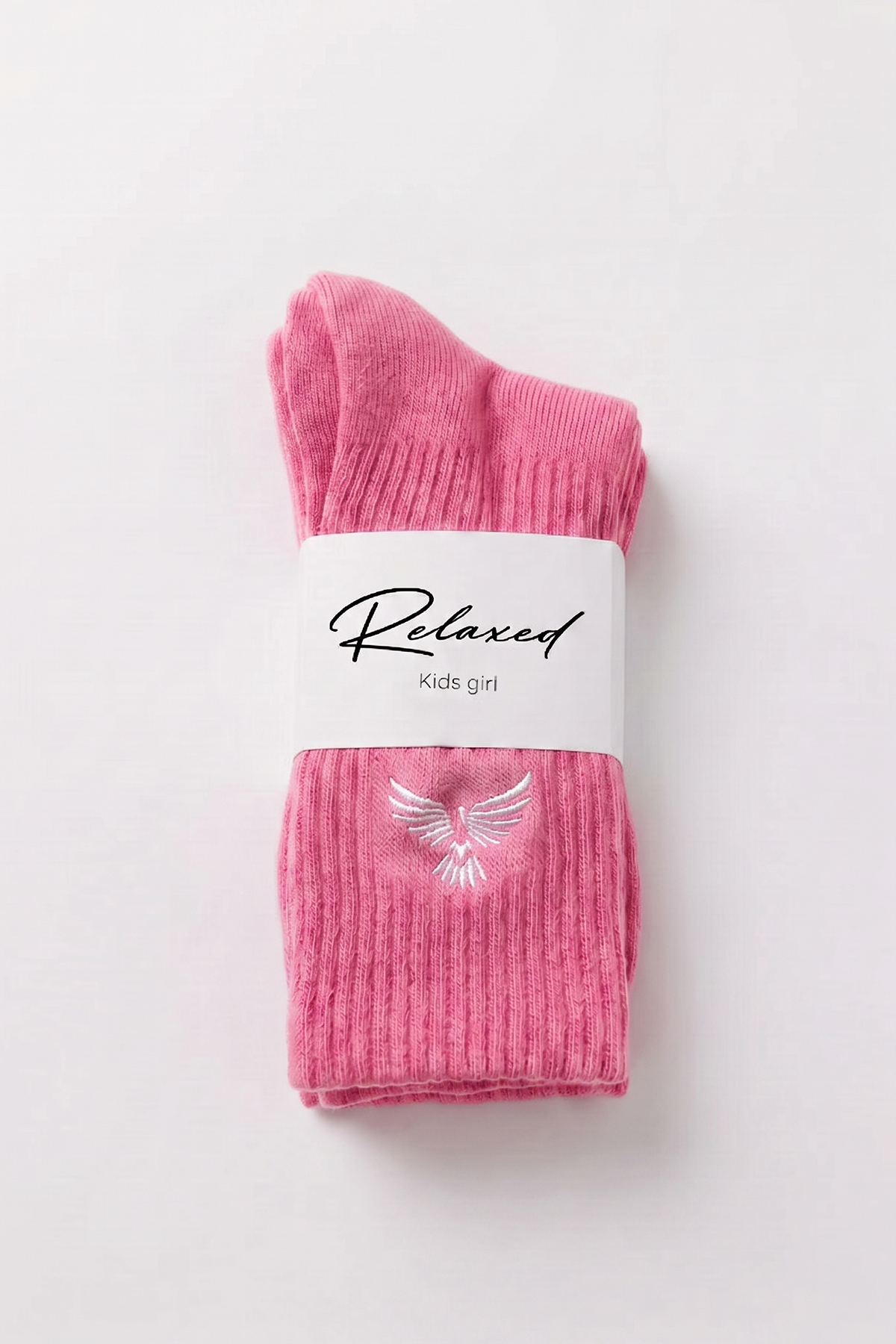 Girls Teen / Kids Cotton Long Sports Socks - Pink | 3-Pack