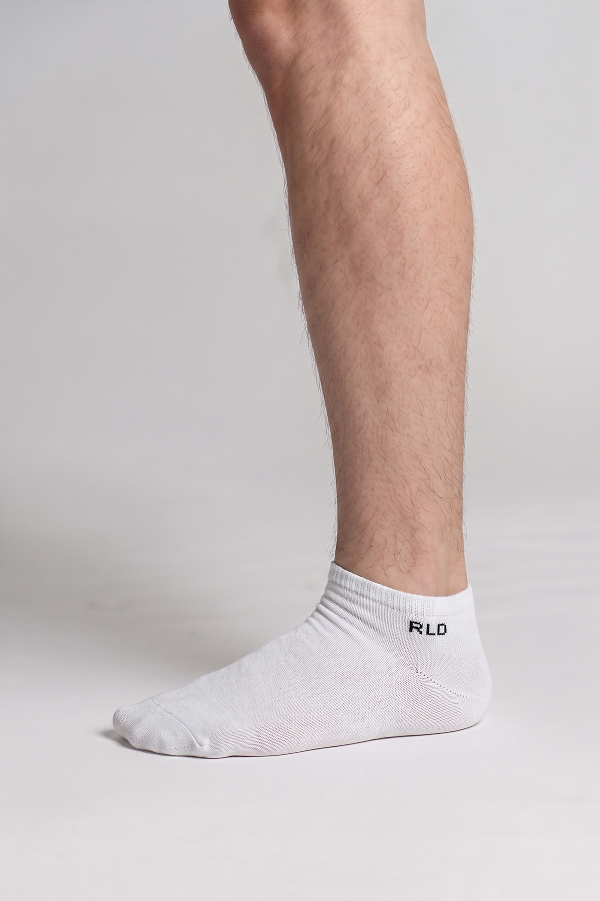 Unisex Cotton Ankle Length Summer Sports Socks - White | 3-Pack