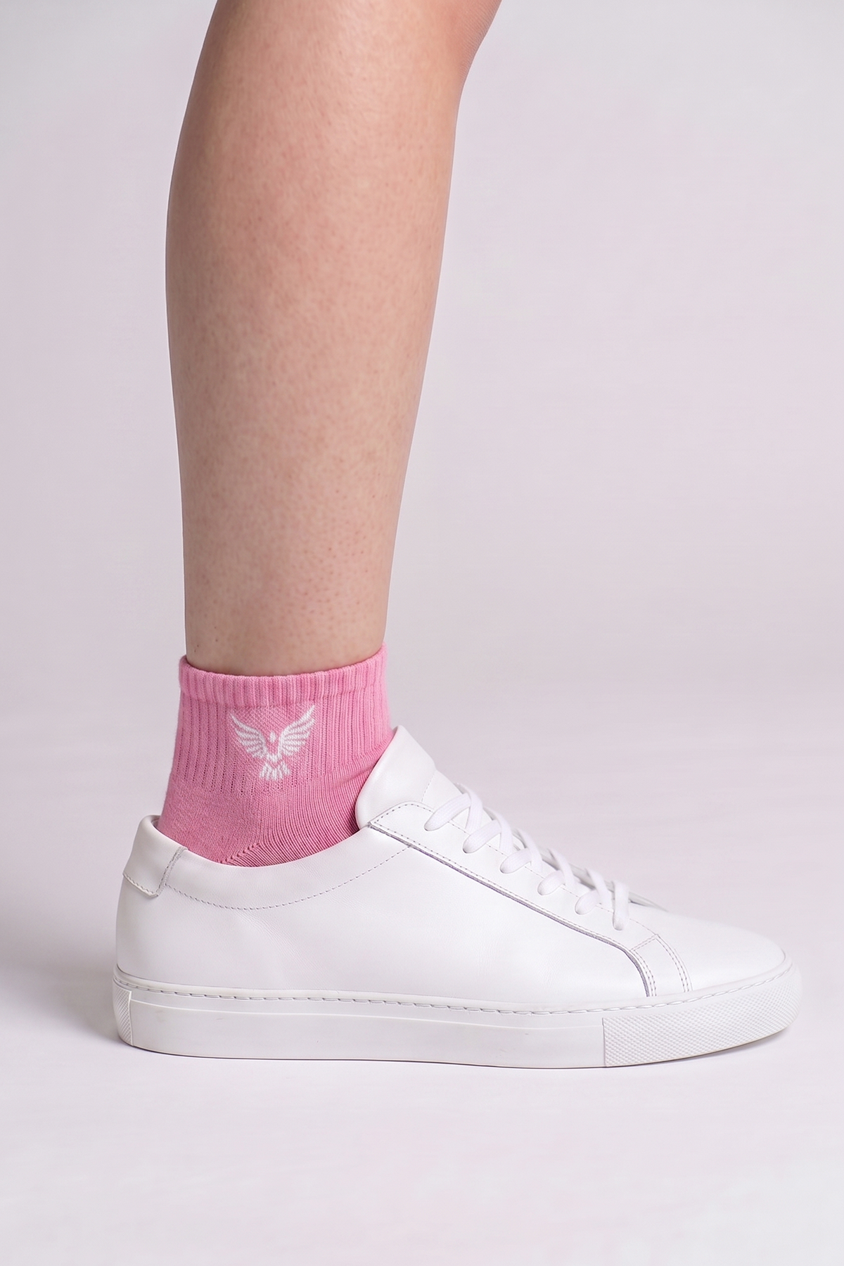 Girls Teen / Kids Cotton Short Sports Socks - Pink | 3-Pack