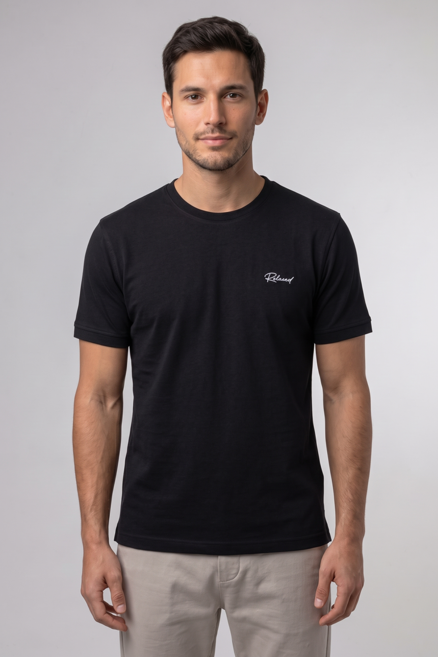 Adult Men's T-Shirt - Regular Fit - Black