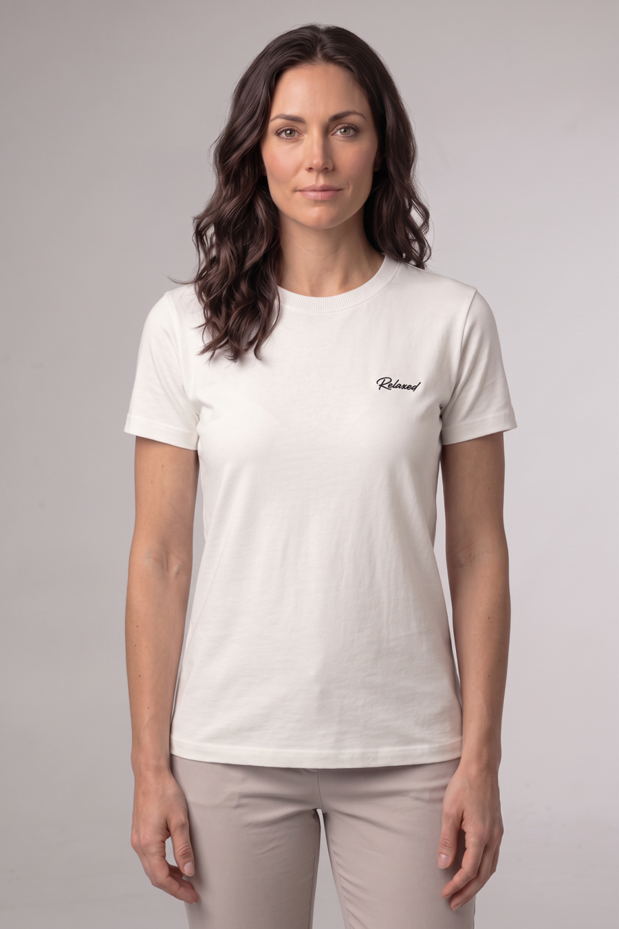 Adult Women's T-Shirt - Slim Fit - White