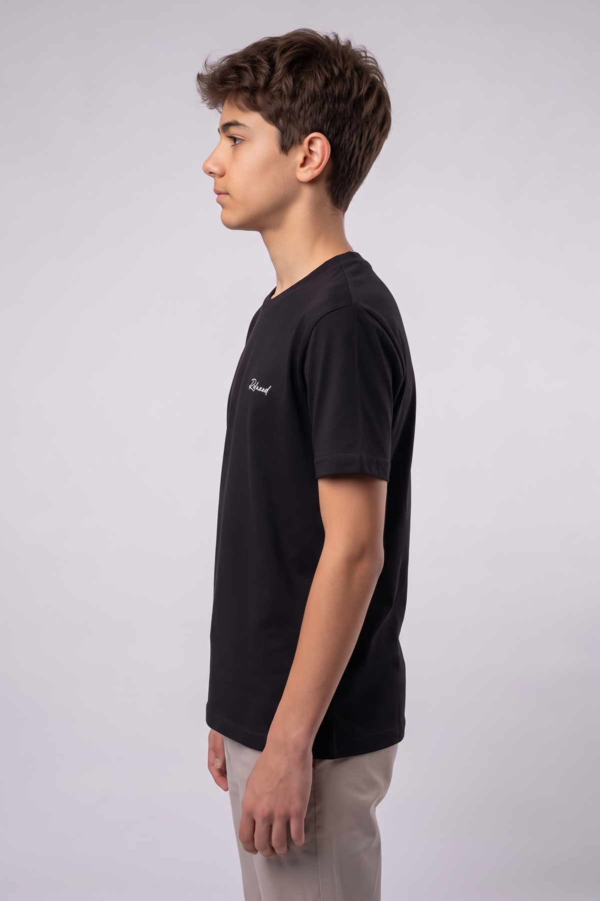 Boys Teen / Kids T-Shirt - Regular Fit - Black