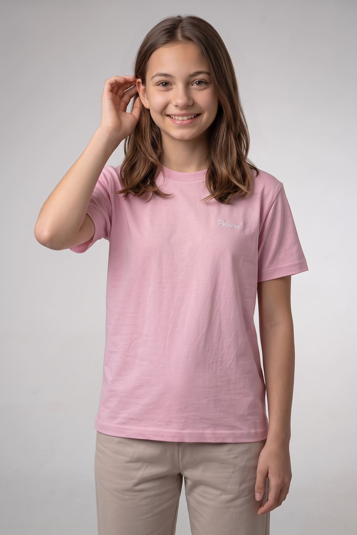 Girls Teen / Kids T-Shirt - Regular Fit - Pink