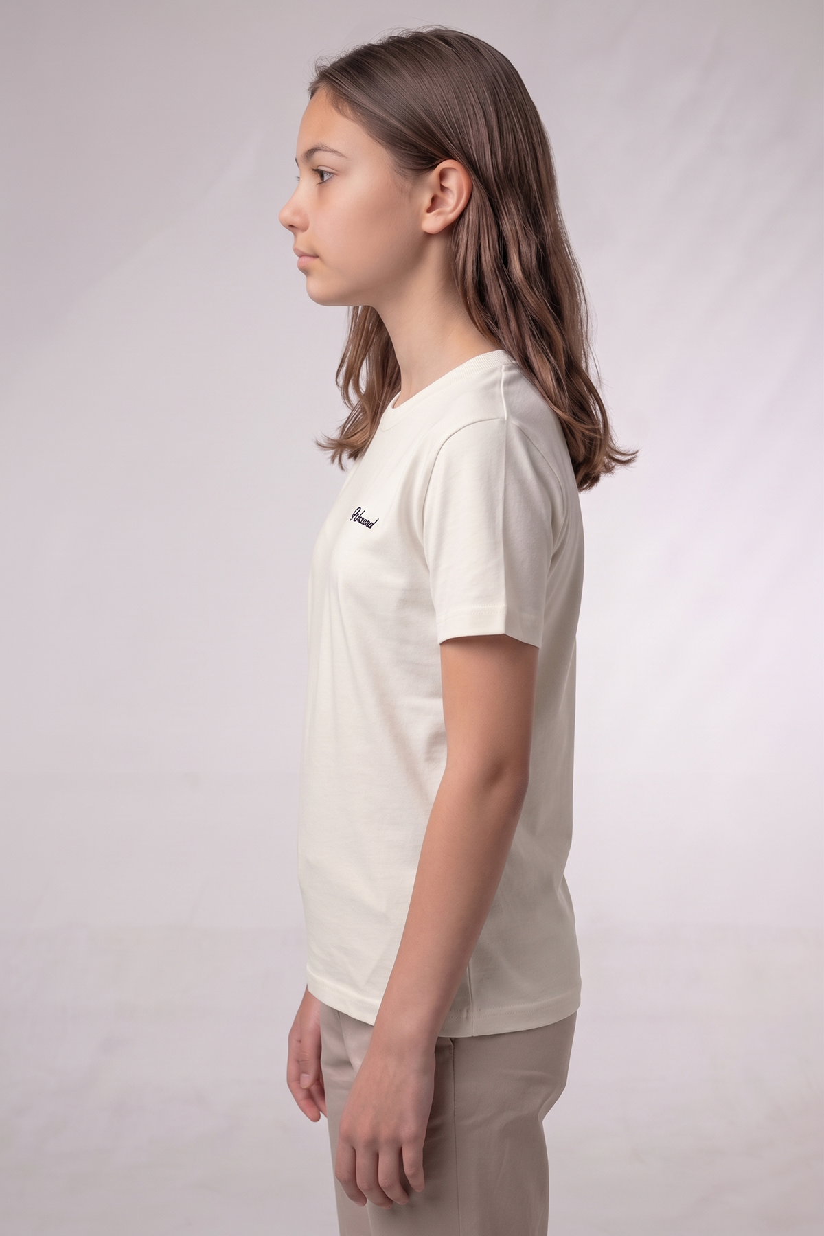 Girls Teen / Kids T-Shirt - Slim Fit - White